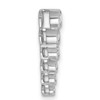 Lex & Lu 14k White Gold Diamond Fancy Chain Slide LAL2889 - 2 - Lex & Lu