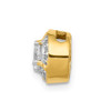 Lex & Lu 14k Yellow Gold Diamond & Sapphire Fancy Pendant LAL2964 - 2 - Lex & Lu