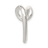 Lex & Lu Sterling Silver Heart Slide LAL22046 - 2 - Lex & Lu