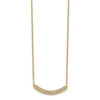 Lex & Lu 14k Yellow Gold Diamond Necklace LAL3400 - 2 - Lex & Lu