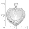 Lex & Lu Sterling Silver Heart Locket LAL22085 - 4 - Lex & Lu