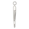 Lex & Lu Sterling Silver Italian Horn Pendant LAL22139 - 2 - Lex & Lu