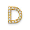 Lex & Lu 14k Yellow Gold Diamond Initial D Charm - Lex & Lu