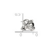 Lex & Lu Sterling Silver Reflections Cupid Bead - 5 - Lex & Lu