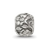 Lex & Lu Sterling Silver Reflections Floral Bead LAL4354 - 3 - Lex & Lu