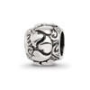 Lex & Lu Sterling Silver Reflections Hearts Bead LAL4370 - Lex & Lu