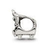 Lex & Lu Sterling Silver Reflections Grand Piano Bead - 2 - Lex & Lu