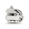 Lex & Lu Sterling Silver Reflections Grand Piano Bead - 6 - Lex & Lu