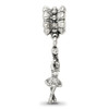 Lex & Lu Sterling Silver Reflections Ballerina Dangle Bead - 5 - Lex & Lu