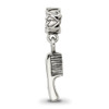 Lex & Lu Sterling Silver Reflections Comb Dangle Bead - 5 - Lex & Lu