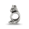 Lex & Lu Sterling Silver Reflections Sphinx Cat Bead - 2 - Lex & Lu