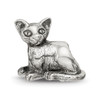 Lex & Lu Sterling Silver Reflections Sphinx Cat Bead - 3 - Lex & Lu