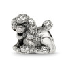 Lex & Lu Sterling Silver Reflections Poodle Bead - 3 - Lex & Lu