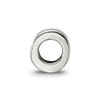 Lex & Lu Sterling Silver Reflections Wavy Spacer Bead - 2 - Lex & Lu