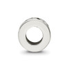 Lex & Lu Sterling Silver Reflections X Spacer Bead - 2 - Lex & Lu