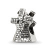 Lex & Lu Sterling Silver Reflections Windmill Bead - Lex & Lu