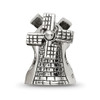 Lex & Lu Sterling Silver Reflections Windmill Bead - 3 - Lex & Lu