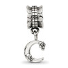 Lex & Lu Sterling Silver Reflections Letter C Dangle Bead - 5 - Lex & Lu