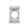 Lex & Lu Sterling Silver Reflections Letter I Script Bead - 2 - Lex & Lu