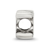 Lex & Lu Sterling Silver Reflections Letter K Script Bead - 2 - Lex & Lu