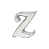 Lex & Lu Sterling Silver Reflections Letter Z Script Bead - 4 - Lex & Lu