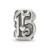 Lex & Lu Sterling silver Reflections Sweet 15 Bead - 3 - Lex & Lu