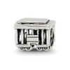 Lex & Lu Sterling Silver Reflections Streetcar Bead - Lex & Lu