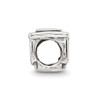 Lex & Lu Sterling Silver Reflections Streetcar Bead - 2 - Lex & Lu