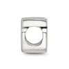 Lex & Lu Sterling Silver Reflections Numeral 5 Bead - 2 - Lex & Lu