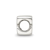 Lex & Lu Sterling Silver Reflections Small Number 3 Bead - 2 - Lex & Lu