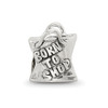 Lex & Lu Sterling Silver Reflections Born To Shop Bead LAL4935 - 3 - Lex & Lu