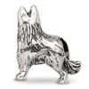 Lex & Lu Sterling Silver Reflections German Shepherd Bead - 6 - Lex & Lu Lex & Lu Sterling Silver Reflections German Shepherd Bead - 6 - Lex & Lu