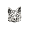 Lex & Lu Sterling Silver Reflections Maine Coon Cat Head Bead - 4 - Lex & Lu