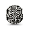 Lex & Lu Sterling Silver Artisan Bead LAL5065 - 5 - Lex & Lu