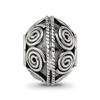 Lex & Lu Sterling Silver Artisan Bead LAL5069 - 5 - Lex & Lu