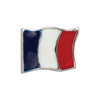 Lex & Lu Sterling Silver Reflections Enameled France Flag Bead - 4 - Lex & Lu