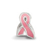 Lex & Lu Sterling Silver Reflections Enameled Breast Cancer Awareness Bead - 5 - Lex & Lu