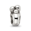 Lex & Lu Sterling Silver Reflections Family of 3 Bead - 3 - Lex & Lu