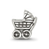 Lex & Lu Sterling Silver Reflections Carriage Bead - 3 - Lex & Lu