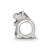 Lex & Lu Sterling Silver Reflections Mama & Bear Bead - 2 - Lex & Lu