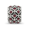 Lex & Lu Sterling Silver Reflections January Crystals Bead LAL5510 - 5 - Lex & Lu