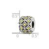 Lex & Lu Sterling Silver Reflections November Crystals Bead LAL5515 - 4 - Lex & Lu