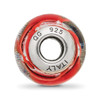 Lex & Lu Sterling Silver Reflections Silver/Red Italian Murano Bead - 2 - Lex & Lu