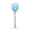 Lex & Lu Sterling Silver Reflections Enameled Its a Boy Balloon Bead - 3 - Lex & Lu