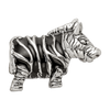 Lex & Lu Sterling Silver Reflections Enameled Zebra Bead - 3 - Lex & Lu