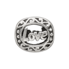 Lex & Lu Sterling Silver Reflections Love Bead LAL5666 - 3 - Lex & Lu