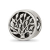 Lex & Lu Sterling Silver Reflections Tree Bead - Lex & Lu