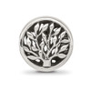 Lex & Lu Sterling Silver Reflections Tree Bead - 5 - Lex & Lu