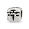 Lex & Lu Sterling Silver Reflections Chinese Peace Bead - Lex & Lu