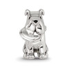 Lex & Lu Sterling Silver Reflections Dog With Flying Disc Bead - 3 - Lex & Lu